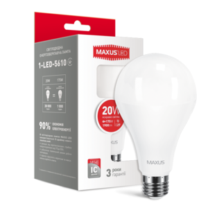 Лампа светодиодная A80 20W 4100K 220V E27