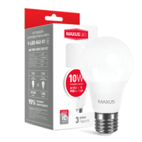 Лампа светодиодная A60 10W 4100K 220V E27