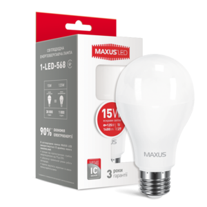 Лампа светодиодная A70 15W 4100K 220V E27