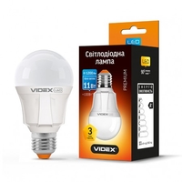 LED лампа VIDEX A60 11W E27 4100K 220V