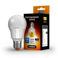 LED лампа VIDEX A60 13W E27 3000K 220V