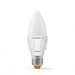 LED лампа VIDEX C37 7W E27 4100K 220V
