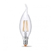 LED лампа VIDEX Filament C37Ft 4W E14 4100K 220V