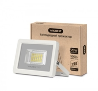 LED прожектор VIDEX 20W 5000K 220V White