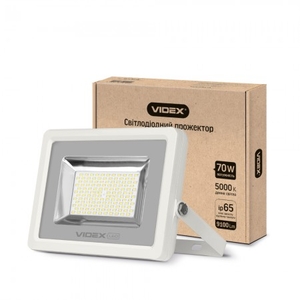 LED прожектор VIDEX 70W 5000K 220V White