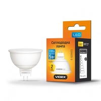LED лампа VIDEX MR16е 5W GU10 4100K 220V